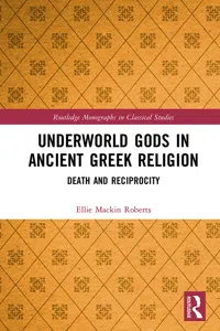 Underworld Gods in Ancient Greek Religion_cover