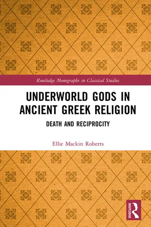 Underworld Gods in Ancient Greek Religion