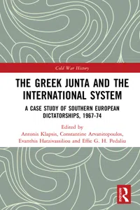 The Greek Junta and the International System_cover