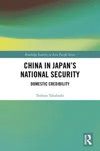 China in Japan's National Security_cover