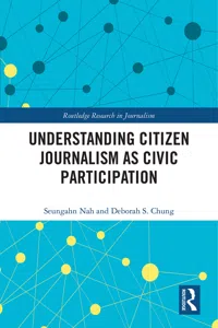 Understanding Citizen Journalism as Civic Participation_cover