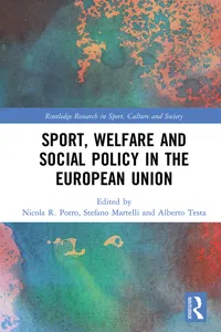 Sport, Welfare and Social Policy in the European Union_cover