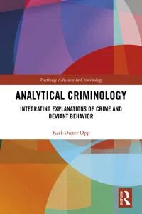 Analytical Criminology_cover