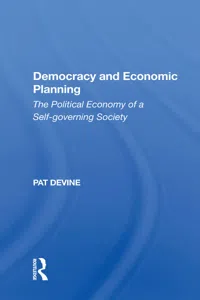 Democracy And Economic Planning_cover