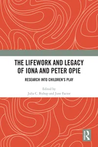 The Lifework and Legacy of Iona and Peter Opie_cover