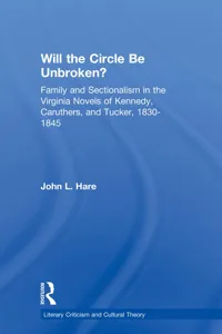 Will the Circle Be Unbroken?_cover