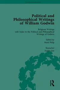 The Political and Philosophical Writings of William Godwin vol 7_cover