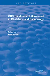 CRC Handbook of Ultrasound in Obstetrics and Gynecology, Volume II_cover