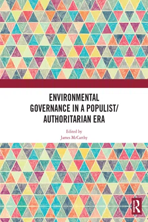 Environmental Governance in a Populist/Authoritarian Era