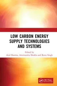 Low Carbon Energy Supply Technologies and Systems_cover