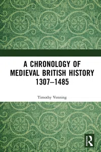 A Chronology of Medieval British History_cover