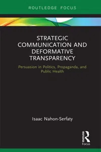 Strategic Communication and Deformative Transparency_cover