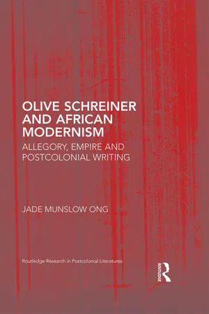 Olive Schreiner and African Modernism