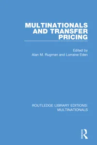 Multinationals and Transfer Pricing_cover