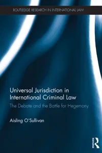 Universal Jurisdiction in International Criminal Law_cover