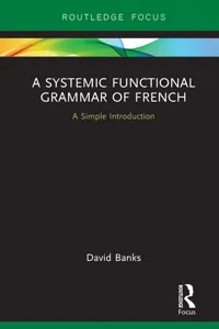 A Systemic Functional Grammar of French_cover