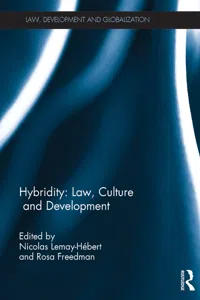 Hybridity: Law, Culture and Development_cover