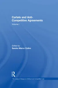 Cartels and Anti-Competitive Agreements_cover
