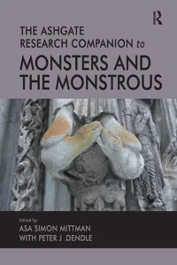 The Ashgate Research Companion to Monsters and the Monstrous_cover