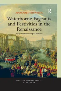 Waterborne Pageants and Festivities in the Renaissance_cover