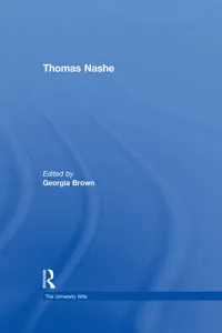 Thomas Nashe_cover