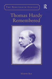 Thomas Hardy Remembered_cover