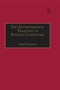 The Environmental Tradition in English Literature_cover