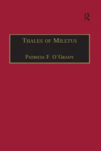 Thales of Miletus_cover