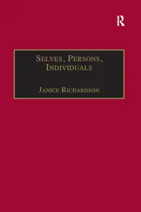 Selves, Persons, Individuals_cover