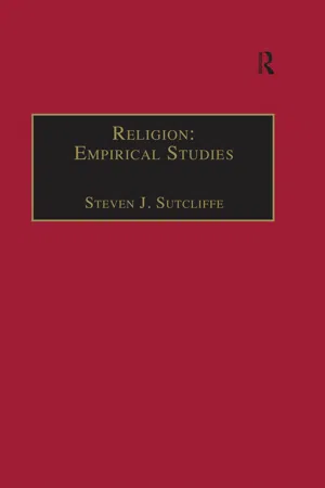 Religion: Empirical Studies