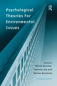 Psychological Theories for Environmental Issues_cover