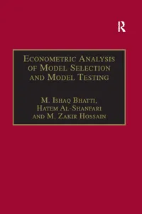 Econometric Analysis of Model Selection and Model Testing_cover
