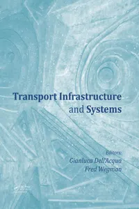 Transport Infrastructure and Systems_cover