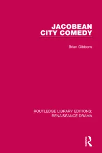 Jacobean City Comedy_cover