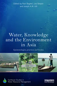 Water, Knowledge and the Environment in Asia_cover