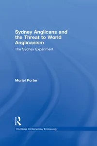 Sydney Anglicans and the Threat to World Anglicanism_cover