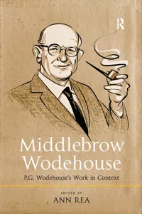 Middlebrow Wodehouse_cover
