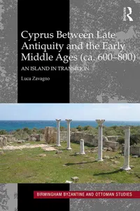 Cyprus between Late Antiquity and the Early Middle Ages_cover