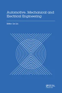 Automotive, Mechanical and Electrical Engineering_cover