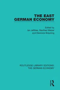 The East German Economy_cover