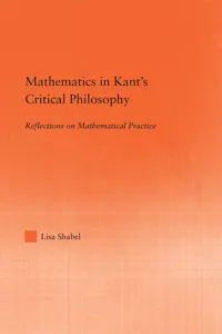 Mathematics in Kant's Critical Philosophy_cover