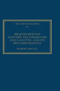 Brahms Beyond Mastery_cover