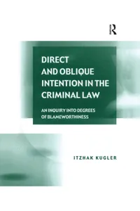 Direct and Oblique Intention in the Criminal Law_cover