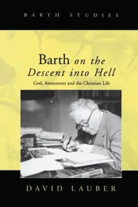 Barth on the Descent into Hell_cover