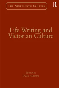 Life Writing and Victorian Culture_cover