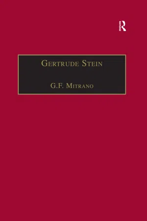 Gertrude Stein