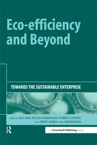 Eco-efficiency and Beyond_cover