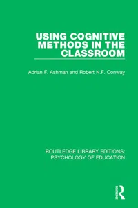 Using Cognitive Methods in the Classroom_cover