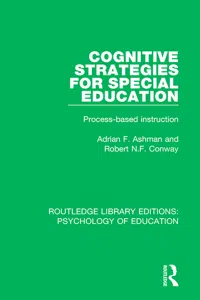 Cognitive Strategies for Special Education_cover