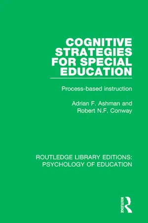 Cognitive Strategies for Special Education